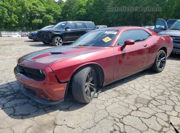 2C3CDZAG2JH171562 2018 DODGE CHALLENGER Красный Передняя левая четверть