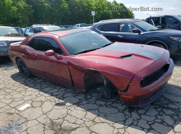 2C3CDZAG2JH171562 2018 DODGE CHALLENGER Красный Передняя правая четверть