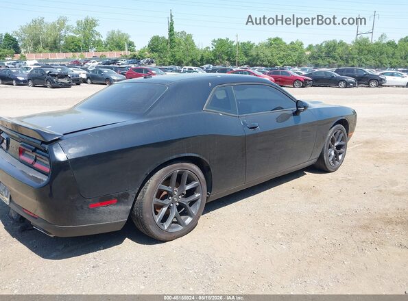 2C3CDZAG2KH503744 2019 DODGE CHALLENGER Черный Задняя правая четверть