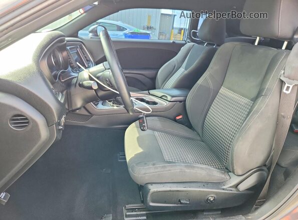 2C3CDZAG2KH620403 2019 DODGE CHALLENGER Серый Вид салона спереди