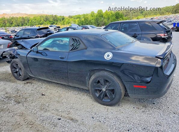 2C3CDZAG2LH227373 2020 DODGE CHALLENGER Black Tył lewy