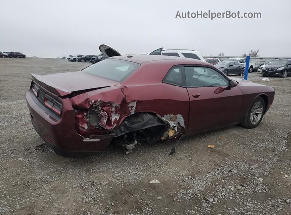 2C3CDZAG2MH534320 2021 DODGE CHALLENGER Бордовый Задняя правая четверть