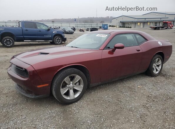 2C3CDZAG2MH534320 2021 DODGE CHALLENGER Бордовый Передняя левая четверть