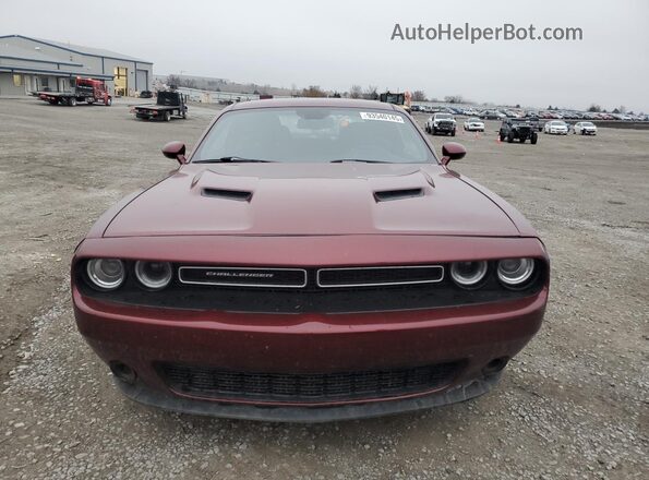 2C3CDZAG2MH534320 2021 DODGE CHALLENGER Бордовый Вид спереди