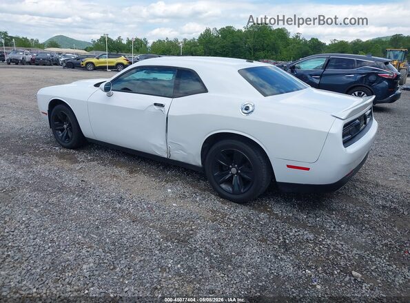 2C3CDZAG2MH542627 2021 DODGE CHALLENGER Белый Задняя левая четверть