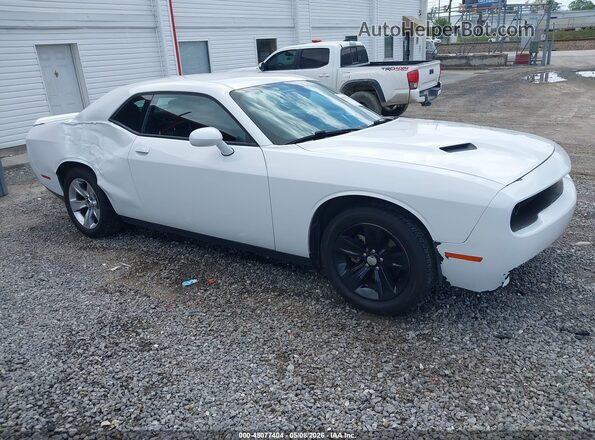 2C3CDZAG2MH542627 2021 DODGE CHALLENGER Белый Передняя правая четверть