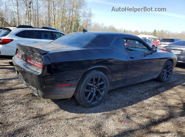 2C3CDZAG2NH113568 2022 DODGE CHALLENGER Черный Задняя правая четверть