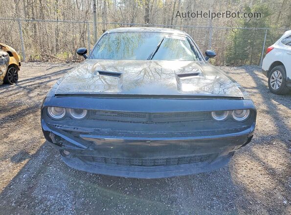 2C3CDZAG2NH113568 2022 DODGE CHALLENGER Черный Вид спереди