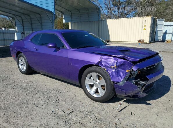 2C3CDZAG2PH602250 2023 DODGE CHALLENGER Purple წინა მარჯვენა