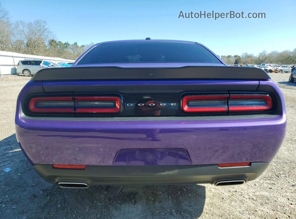 2C3CDZAG2PH602250 2023 DODGE CHALLENGER Purple უკანა ხედი