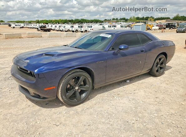 2C3CDZAG3GH245368 2016 DODGE CHALLENGER Синий Передняя левая четверть
