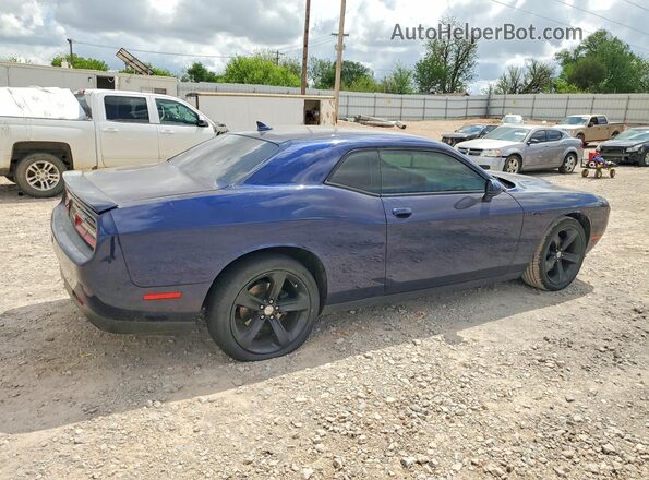 2C3CDZAG3GH245368 2016 DODGE CHALLENGER Синий Задняя правая четверть