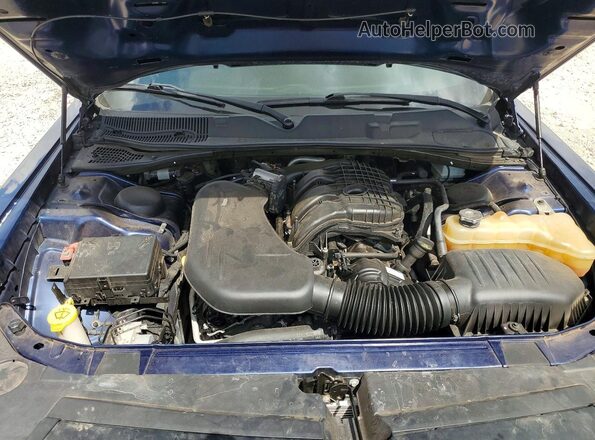 2C3CDZAG3GH245368 2016 DODGE CHALLENGER Синий Вид задней части салона