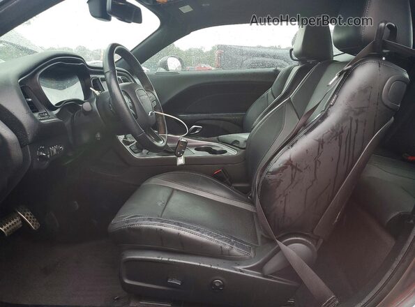 2C3CDZAG3HH598310 2017 DODGE CHALLENGER Серый Вид салона спереди