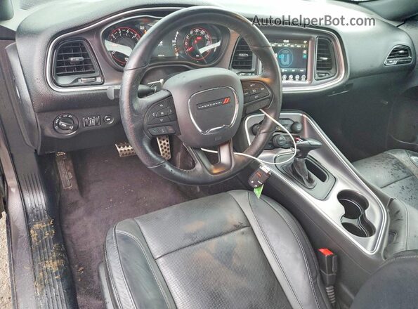 2C3CDZAG3HH598310 2017 DODGE CHALLENGER Серый Вид панели приборов