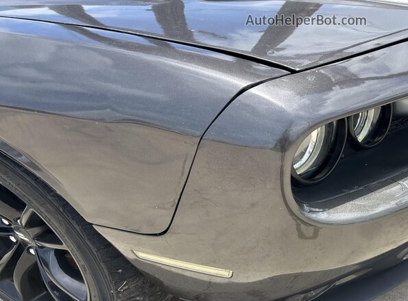 2C3CDZAG3JH199824 2018 DODGE CHALLENGER Серый Вид спереди