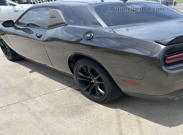 2C3CDZAG3JH199824 2018 DODGE CHALLENGER Серый Задняя левая четверть