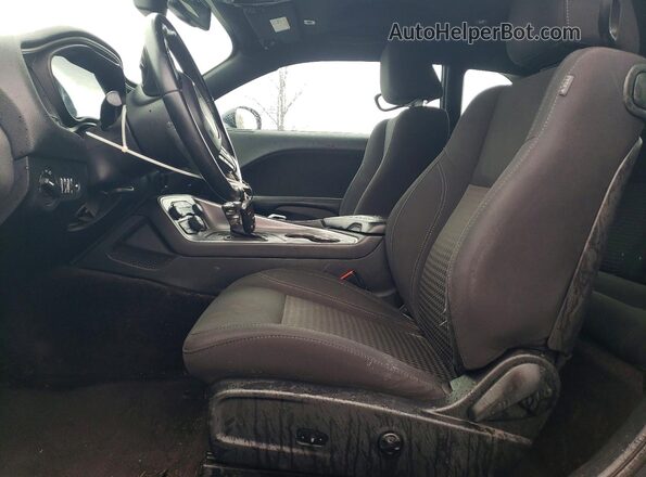 2C3CDZAG3KH534730 2019 DODGE CHALLENGER Gray Widok wnętrza z przodu