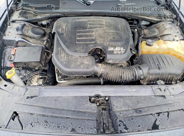 2C3CDZAG3KH534730 2019 DODGE CHALLENGER Gray Widok wnętrza z tyłu