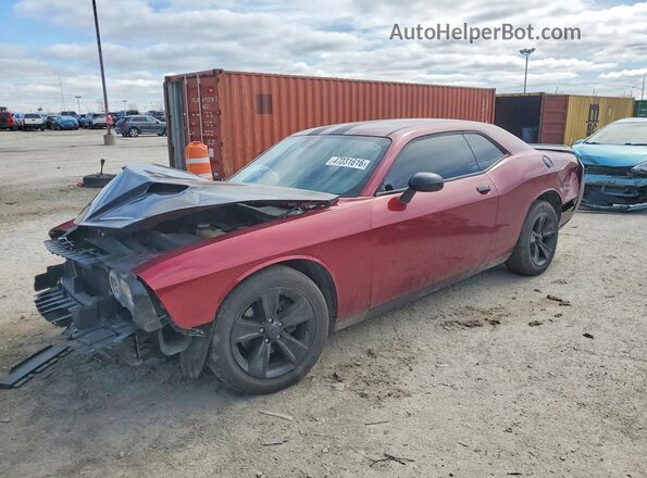 2C3CDZAG3KH723460 2019 DODGE CHALLENGER Красный Передняя левая четверть