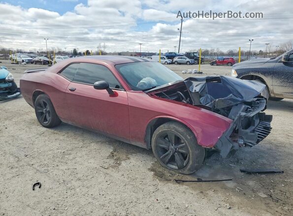 2C3CDZAG3KH723460 2019 DODGE CHALLENGER Красный Передняя правая четверть