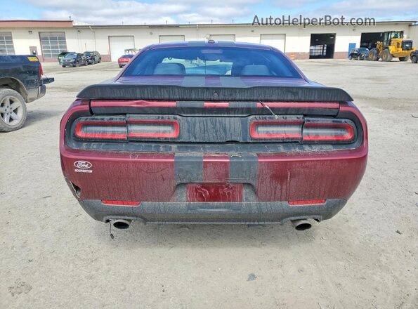 2C3CDZAG3KH723460 2019 DODGE CHALLENGER Красный Вид сзади