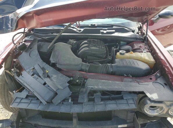 2C3CDZAG3KH723460 2019 DODGE CHALLENGER Красный Вид задней части салона