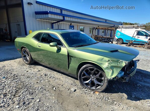 2C3CDZAG3LH240259 2020 DODGE CHALLENGER Зеленый Передняя правая четверть