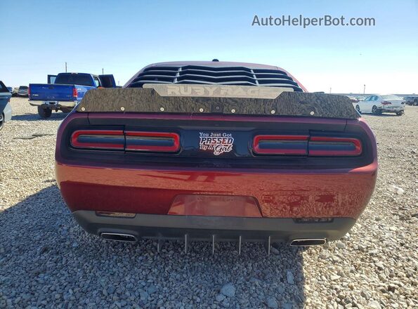 2C3CDZAG3MH564393 2021 DODGE CHALLENGER Red Vista trasera