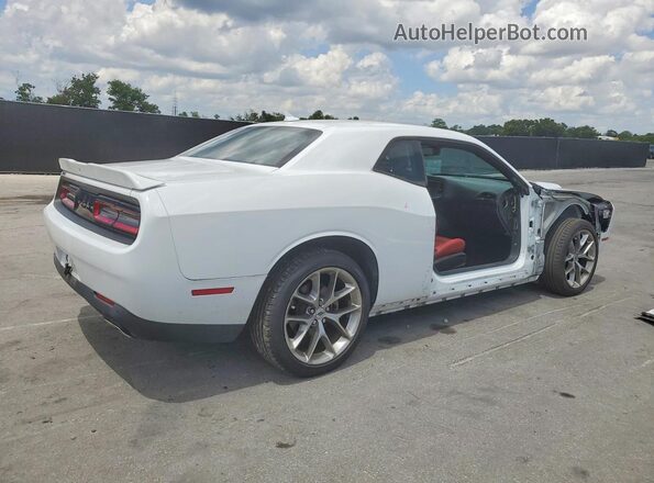 2C3CDZAG3MH596938 2021 DODGE CHALLENGER Белый Задняя правая четверть