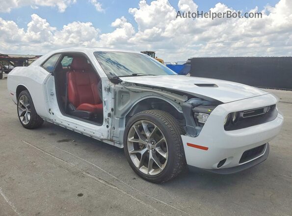 2C3CDZAG3MH596938 2021 DODGE CHALLENGER Белый Передняя правая четверть