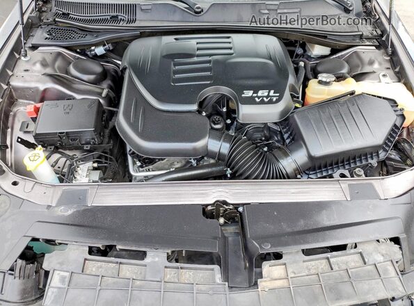2C3CDZAG3MH626987 2021 DODGE CHALLENGER Gray Widok wnętrza z tyłu