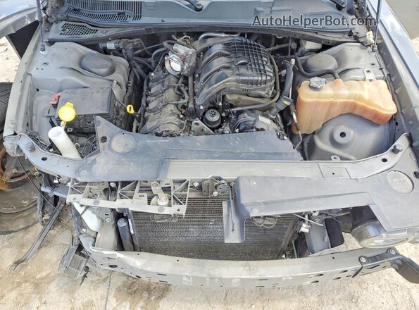 2C3CDZAG4HH629175 2017 DODGE CHALLENGER Gray Rear interior view