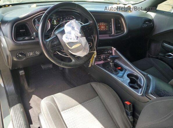 2C3CDZAG4HH629175 2017 DODGE CHALLENGER Gray Dashboard view