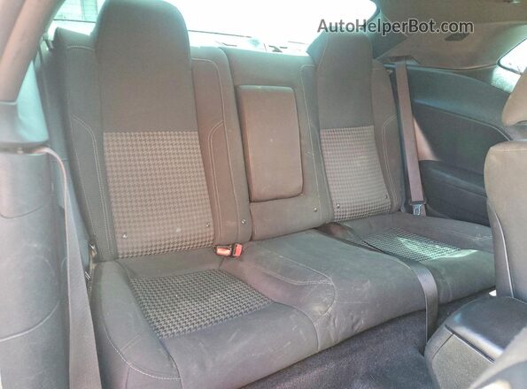 2C3CDZAG4HH629175 2017 DODGE CHALLENGER Gray Rear seats view