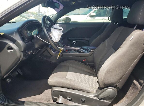 2C3CDZAG4HH629175 2017 DODGE CHALLENGER Gray Front interior view