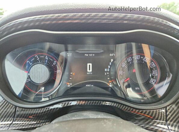 2C3CDZAG4JH226903 2018 DODGE CHALLENGER Black Vista del cuadro de instrumentos