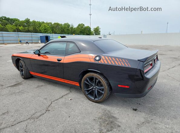 2C3CDZAG4JH226903 2018 DODGE CHALLENGER Black Trasero izquierdo