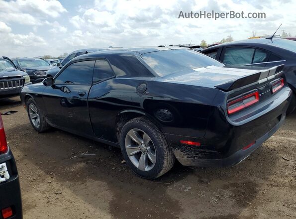2C3CDZAG4JH245998 2018 DODGE CHALLENGER Черный Задняя левая четверть