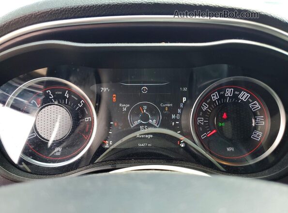 2C3CDZAG4JH245998 2018 DODGE CHALLENGER Черный Вид щитка приборов