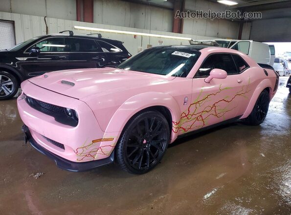2C3CDZAG4KH687469 2019 DODGE CHALLENGER Красный Передняя левая четверть