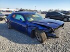 2019 Dodge Challenger Sxt Синий vin: 2C3CDZAG4KH752319