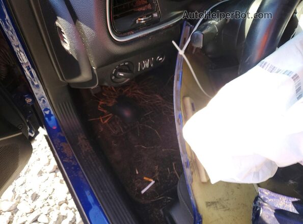 2C3CDZAG4KH752319 2019 DODGE CHALLENGER Синий Вид щитка приборов