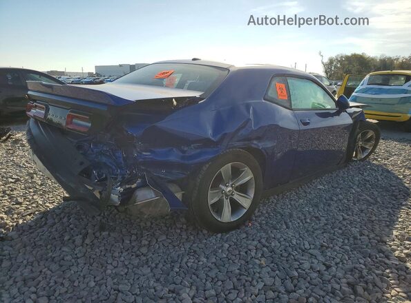 2C3CDZAG4KH752319 2019 DODGE CHALLENGER Синий Задняя правая четверть