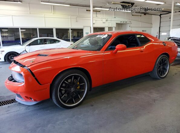 2C3CDZAG5GH321642 2016 DODGE CHALLENGER Orange Przód lewy