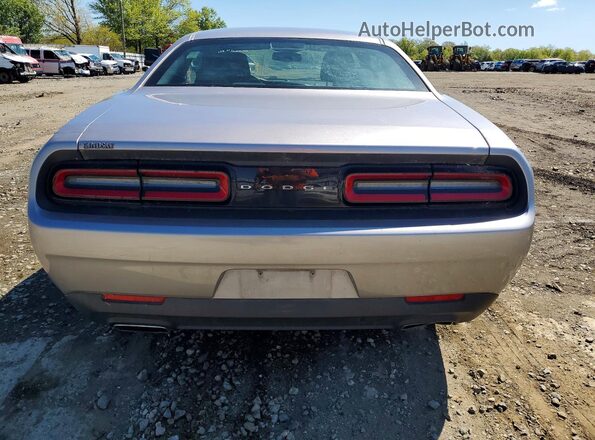 2C3CDZAG5HH651489 2017 DODGE CHALLENGER Серебряный Вид сзади