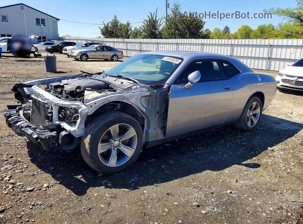 2C3CDZAG5HH651489 2017 DODGE CHALLENGER Серебряный Передняя левая четверть