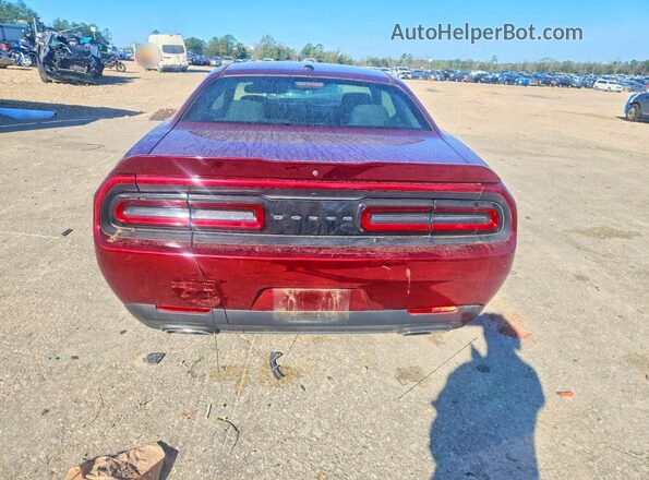 2C3CDZAG5LH146352 2020 DODGE CHALLENGER Бордовый Вид сзади