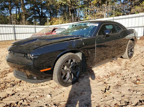 2C3CDZAG5LH243499 2020 DODGE CHALLENGER Черный Передняя левая четверть