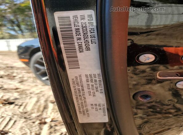 2C3CDZAG5LH243499 2020 DODGE CHALLENGER Черный Вид подкапотного пространства